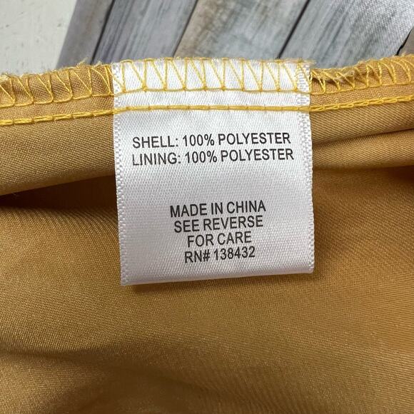 Modcloth Anthropologie Carousel Horse Skirt Size Small Yellow Carnival Unicorn - Picture 4 of 8